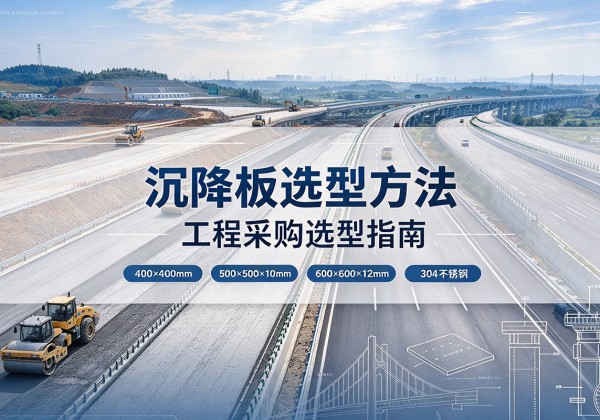 云龙沉降板选择方法